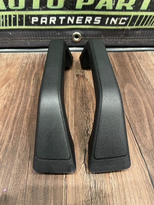 2021 FORD F350 F450 REAR LEFT & RIGHT INTERIOR B PILLAR GRAB HANDLES OEM