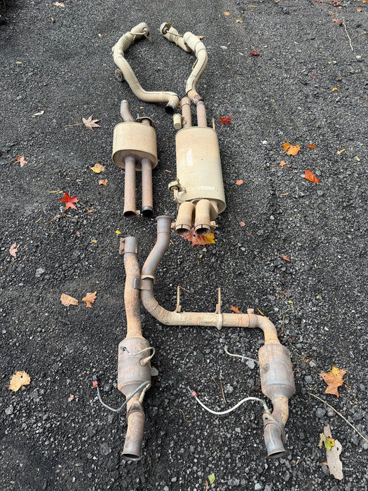 2019 FORD F150 RAPTOR EXHAUST COMPLETE OEM GENUINE 40K MILES 2017-2020