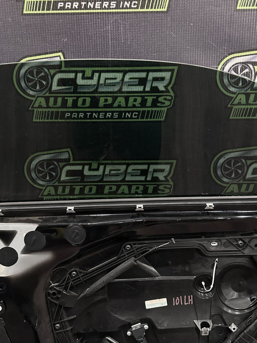 2015 JAGUAR F TYPE FRONT DRIVER LEFT BLACK DOOR SHELL OEM *FLAWS/READ*