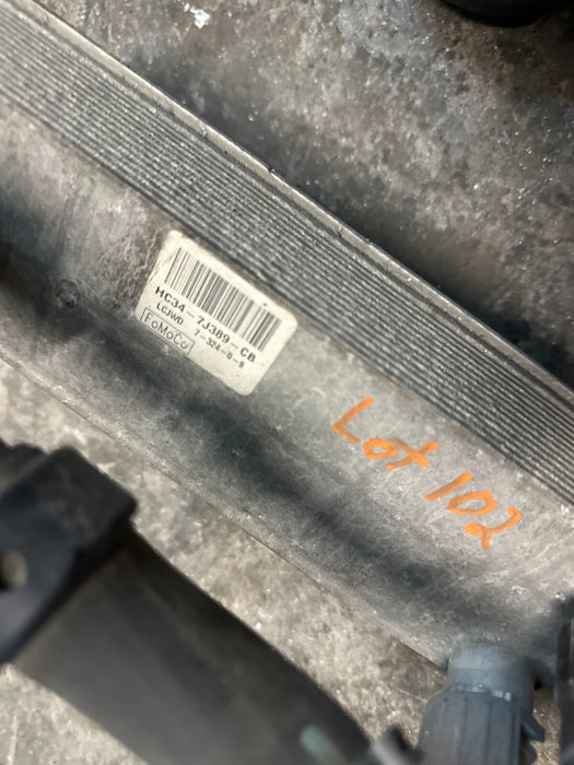 2017 2019 FORD F250 F350 DIESEL TRANSMISSION COOLER W LINES OEM HC34 7J389 CB