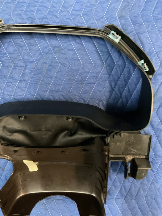 2017-2020 FORD F250 F350 F450 GAUGE DARK STORM METALIC CLUSTER SURROUND TRIM OEM
