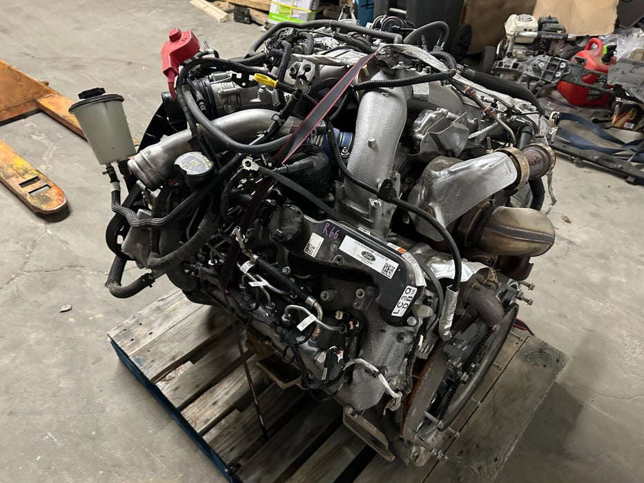 2022 FORD F250 F350 F450 6.7L V8 POWERSTROKE DIESEL ENGINE COMPLETE OEM 14K MILE