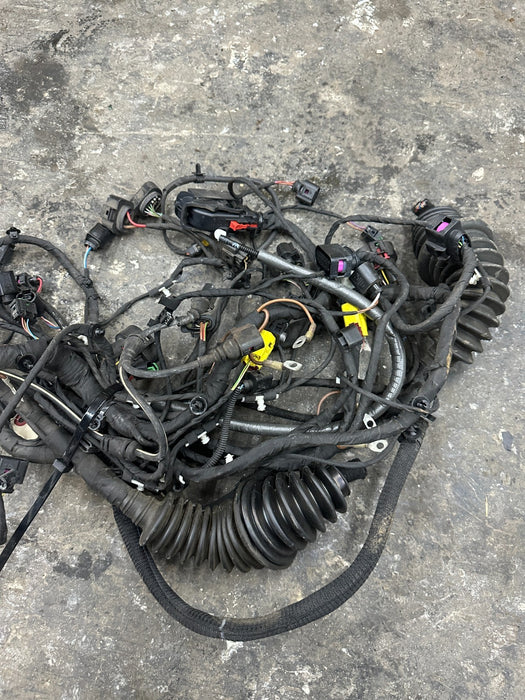 2014 AUDI R8 SPYDER FRONT FRUNK TUB HARNESS HARNESS ~CUT~