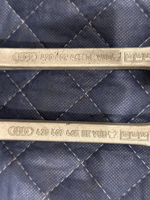 2014 AUDI R8 FRONT LEFT RIGHT STABILIZER LINKS PAIR OEM 420 407 465 OEM