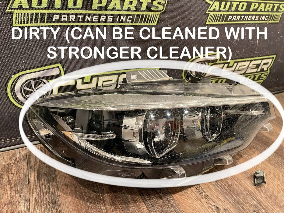 2020 BMW M4 F82 LEFT & RIGHT LED HEADLIGHTS OEM (READ/CLIP INCLUDED)