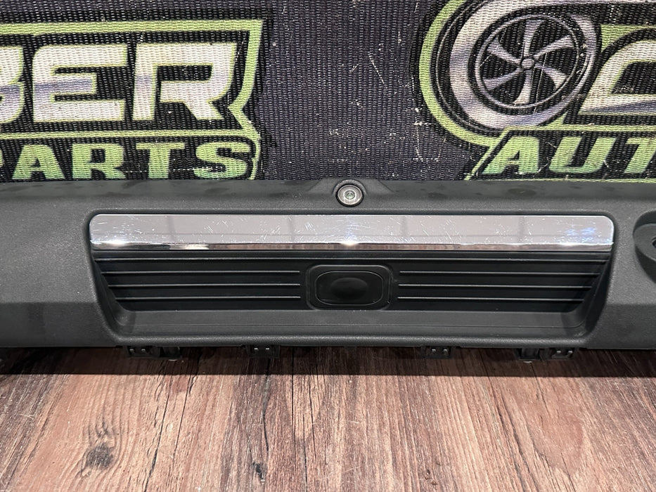 2017-2019 FORD F250 F350 F450 TAILGATE HANDLE OPENER W CAMERA OEM *STAIN 3-4*