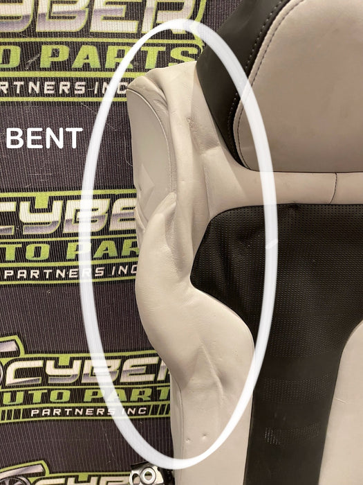 2020 BMW M4 F82 REAR BACK SEAT LEATHER CUSHIONS HERITAGE EDITION OEM *READ/BENT*