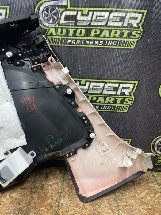 2013 INFINITI G37S CONVERTIABLE REAR  RIGHT SIDE QUARTER PANEL TRIMS OEM