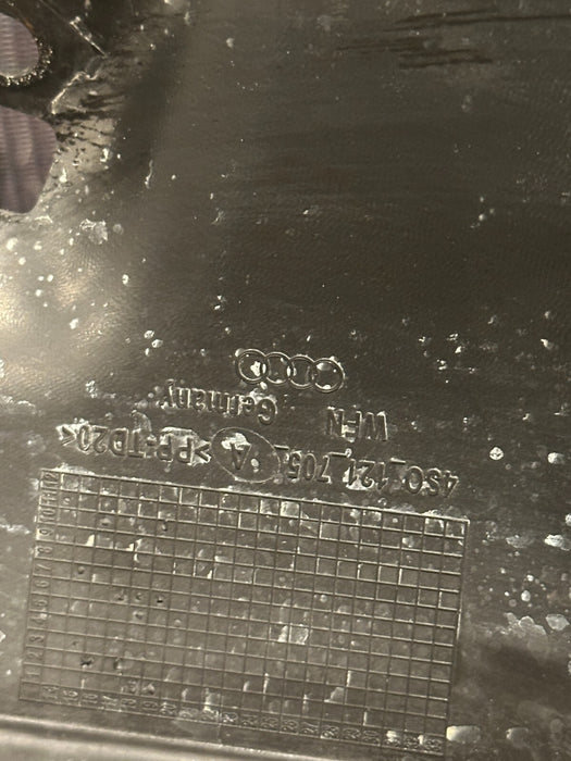 2021 AUDI R8 FRONT LEFT DRIVER AIR DUCT PANEL OEM 4S0 121 705 4S0121705