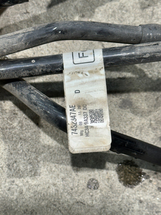 2017-2019 FORD F250 F350 F450 LONG BED FUEL LINES OEM 48 GALLON