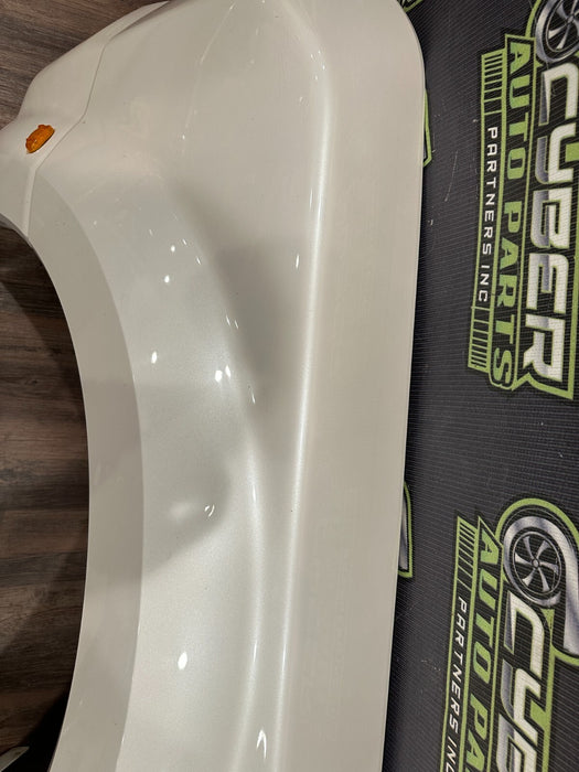 2017 2019 FORD F350 F450 LEFT DUALLY BED SIDE FENDER FLARE PEARL WHITE *UG* OEM