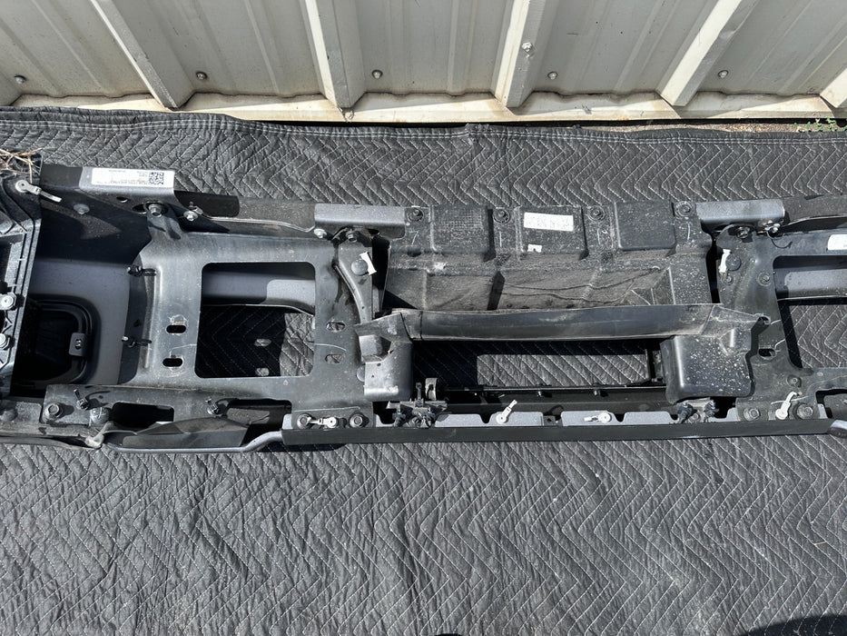 2023 2024 2025 FORD F250 F350 FRONT BUMPER ASSEMBLY CARBONIZED GRAY OEM