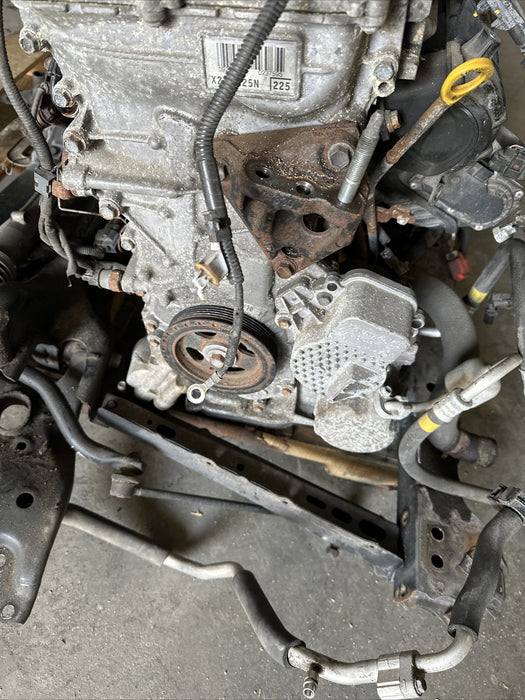 2014 Toyota Prius V Engine and Transmission W/ Subframe Assembly OEM 394K Miles