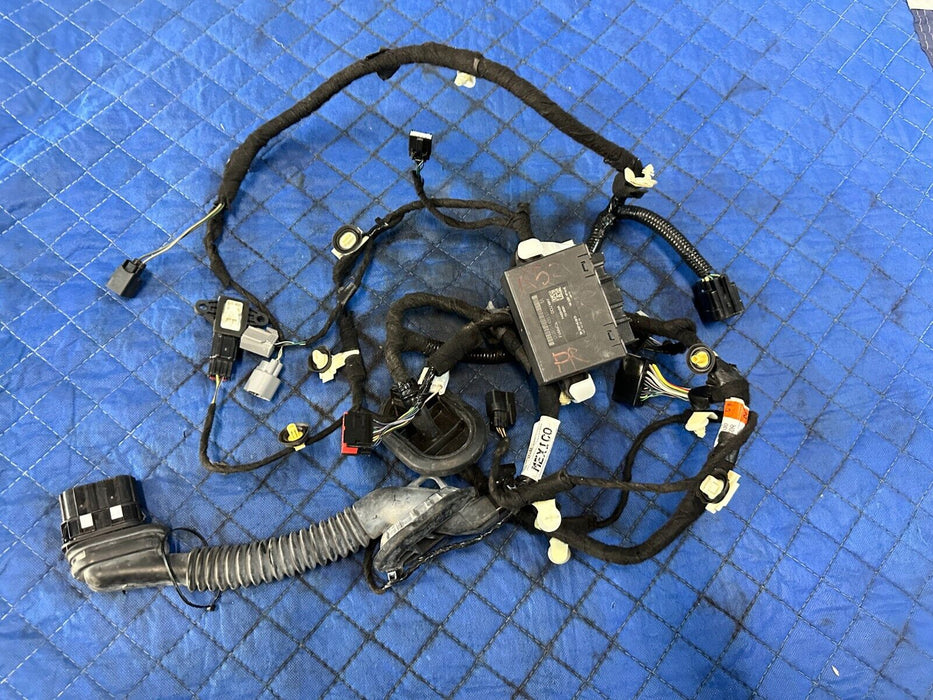 2017 FORD F350 LARIAT FRONT PASSENGER RIGHT DOOR HARNESS OEM HC3T-14630-CF