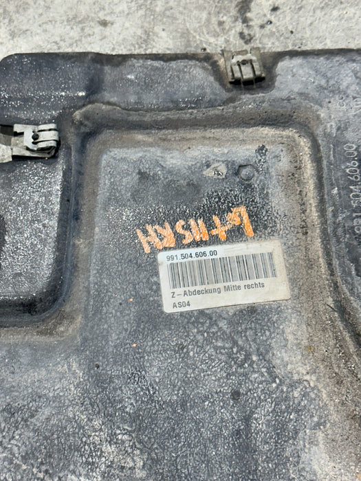 2014 PORSCHE 911 TURBO S 991 RIGHT CHASSIS SHIELD COVER OEM 99150460600