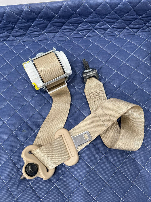 2017-2019 FORD F250 F350 LARIAT TAN REAR LEFT MIDDLE RIGHT SEATBELTS OEM