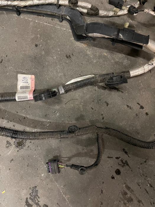 2018 FORD F250 LARIAT CHASSIS FRAME WIRING HARNESS ASSEMBLY OEM
