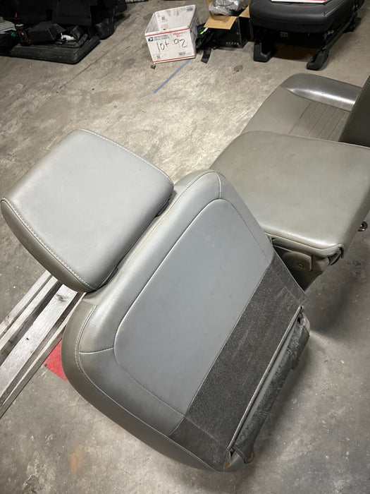 2007 DODGE RAM 3500 SINGLE CAB FRONT SEATS W/ JUMP SEAT OEM 114K MILES