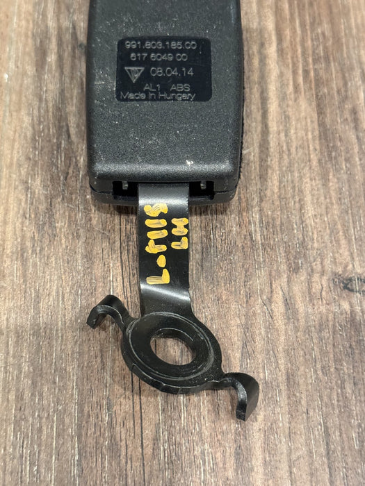 2014 PORSCHE 911 TURBO S 991 REAR LEFT SEATBELT BUCKLE OEM 99180318500