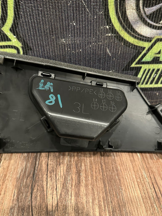2014 TOYOTA PRIUS V FRONT DRIVER LEFT LOWER BODY A PILLAR TRIM PANEL OEM