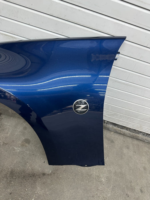 2013 NISSAN 370Z LEFT FENDER PANEL MIDNIGHT BLUE OEM *LOCAL PICKUP*