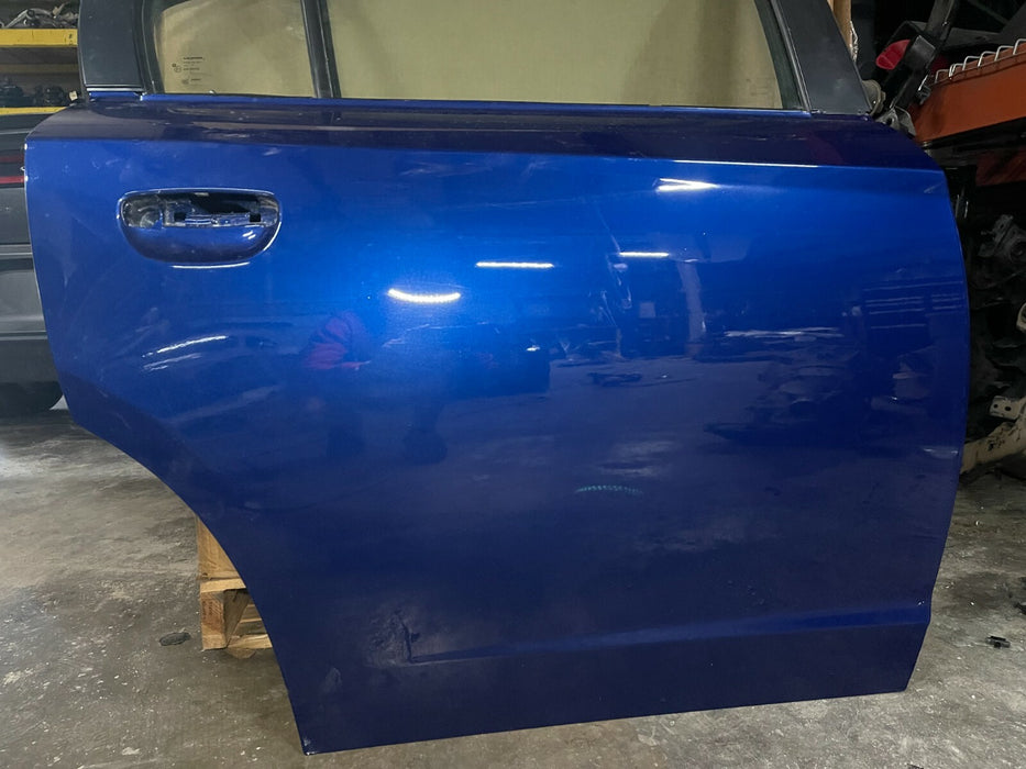 2020 DODGE CHARGER HELLCAT REAR RIGHT DOOR SHELL BLUE OEM 2015-2021