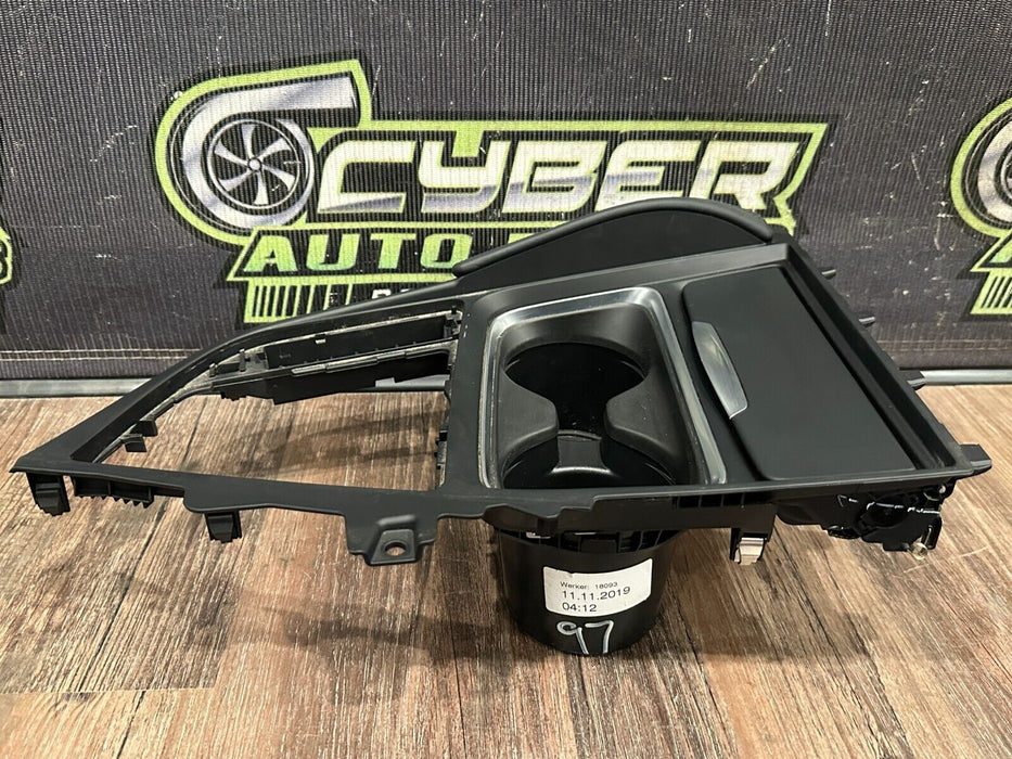2020 BMW M4 F82 CENTER CONSOLE CUP HOLDER W STORAGE OEM 105048744