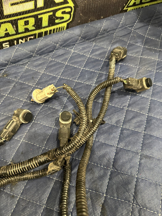 2017-2019 FORD F250 F350 F450 REAR BUMPER PARKING SENSOR HARNESS ~DAMAGE~ OEM