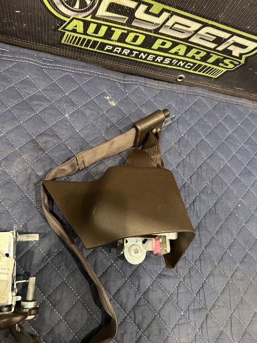 2017-2019 FORD F250 F350 KING RANCH BROWN REAR RIGHT SEATBELT OEM