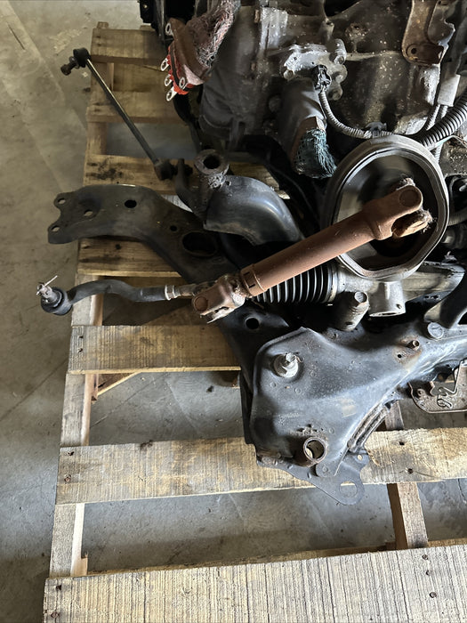 2014 Toyota Prius V Engine and Transmission W/ Subframe Assembly OEM 394K Miles