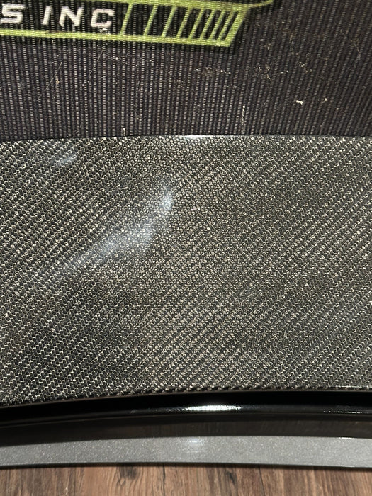 2012 AUDI R8 AFTER MARKET CARBON FIBER DECK SPOILER WING ASSEMBLY OEM *READ*