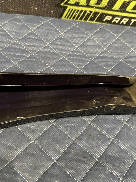 2014 AUDI R8 OEM RIGHT PASSENGER FENDER GARNISH PANEL TRIM W/ BRACKET & FOAM