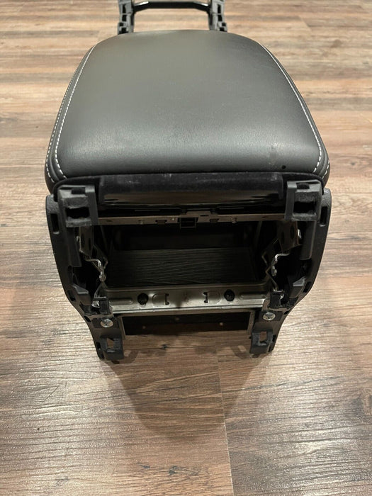 2017 INFINITI Q50 RED SPORT CENTER CONSOLE STORAGE COMPARTMENT OEM *SCRATCHES*