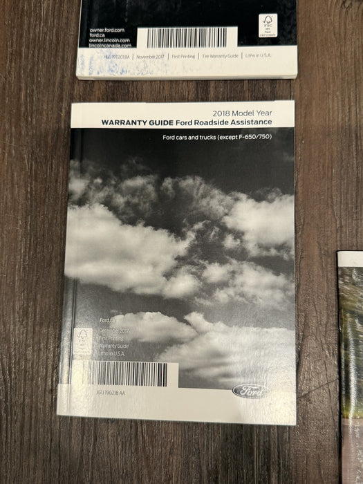 2018 FORD F250 SUPERDUTY OWNER MANUAL OEM