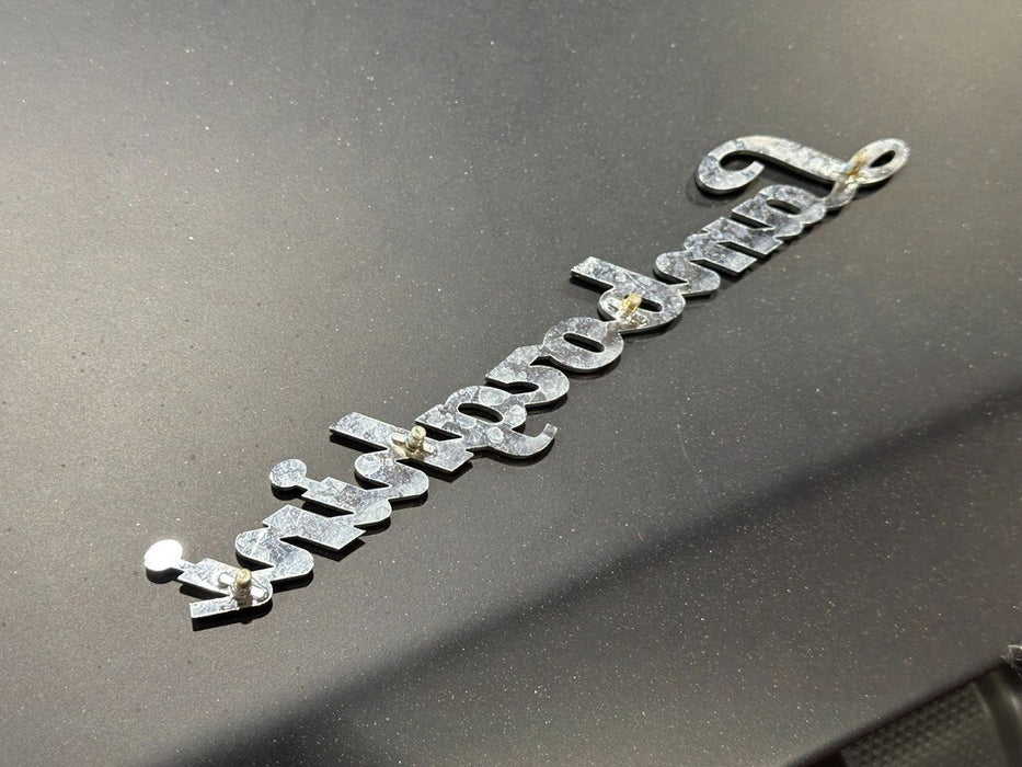 LAMBORGHINI HURACAN REAR EMBLEM GENUINE OEM FACTORY