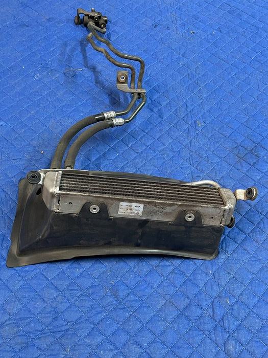 2012 AUDI R8 OEM TRANSMISSION GEAR OIL COOLER W/ LINES 420317021