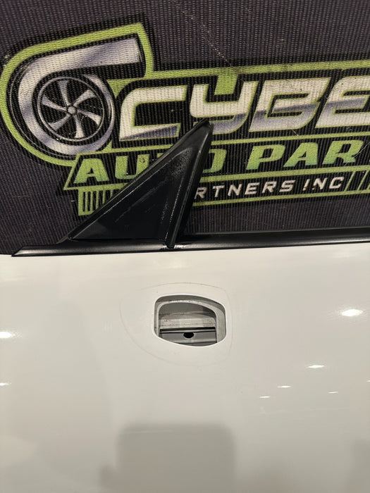 2014 PORSCHE 911 TURBO S DRIVER LEFT WHITE DOOR SHELL OEM *MINOR PAINT FLAW #5*