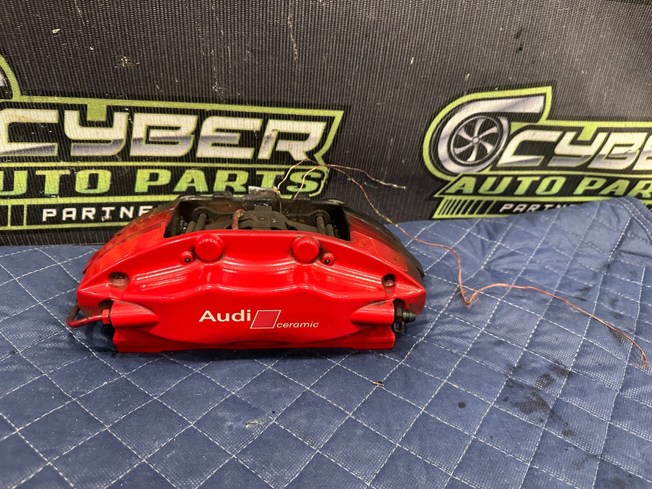 2021 AUDI R8 REAR RIGHT RED CARBON CERAMIC BRAKE CALIPER OEM ~READ!!~