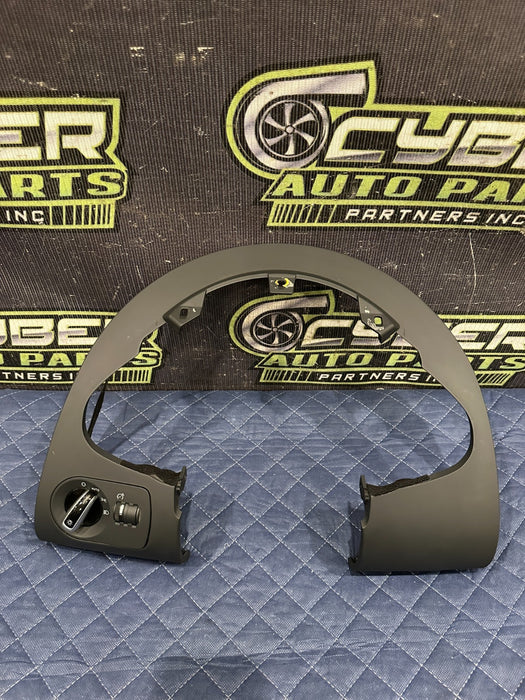 2014 AUDI R8 DASH DASHBOARD GAUGE CLUSTER SURROUND TRIM BEZEL OEM 423 857 115