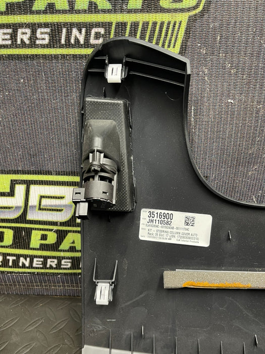2018 DODGE CHALLENGER HELLCAT DRIVER LOWER KNEE TRIM PANEL OEM 2015-2021