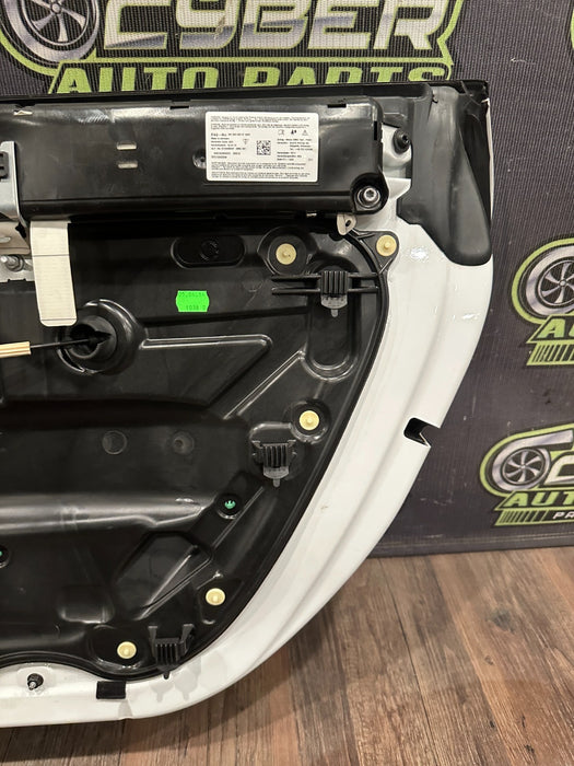 2014 PORSCHE 911 TURBO S PASSENGER RIGHT WHITE DOOR SHELL OEM *RESIDUE/READ*