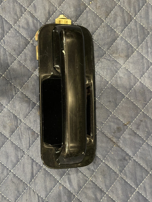 2017-2019 FORD F250 F350 F450 REAR LEFT DOOR HANDLE OEM BLACK PEARL G1 *FLAW*