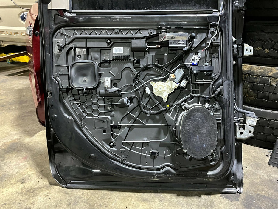 2018 DODGE RAM 1500 2500 3500 LARAMIE REAR LEFT DOOR SHELL BLACK *PXR* 2010-2018