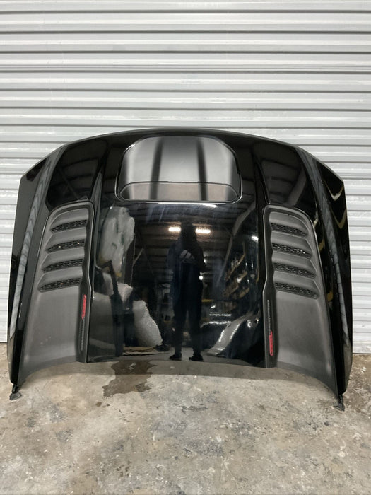 2022 RAM 1500 TRX 6.2L HELLCAT BLACK OEM FRONT HOOD