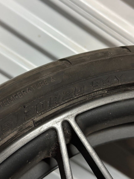 2015-2020 BMW M4 F82 WHEEL RIM TIRE 20X9 666M 8090194 ~MINOR BENT~ 8 090 194