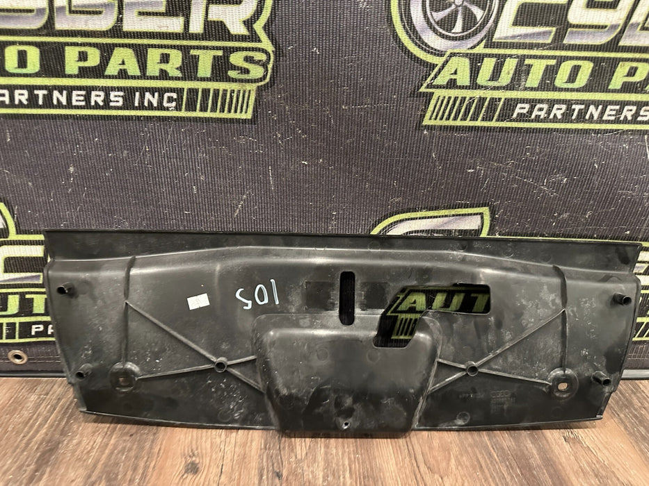 2021 AUDI R8 V10 FRONT TRUNK FRUNK LATCH LOCK COVER TRIM PANEL 4S0 857 161