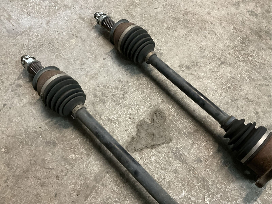 2018 NISSAN 370Z NISMO REAR LEFT & RIGHT AXLES SHAFT PAIR OEM