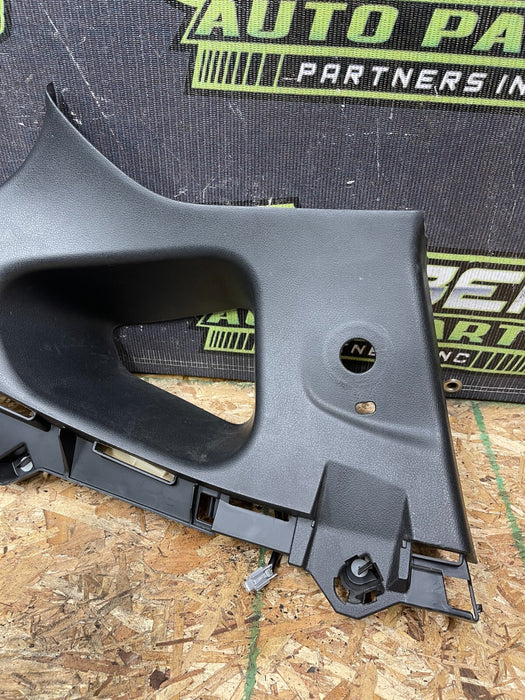 2018 NISSAN 370Z NISMO LH INTERIOR QUARTER PANEL WINDOW PLASTIC TRIM 2009-2020
