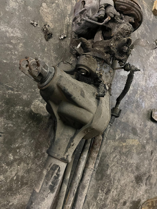 2017 2018 2019 FORD F250 F350 FRONT AXLE ASSEMBLY 3.55 (3J) 4X4 *BURN DAMAGE*