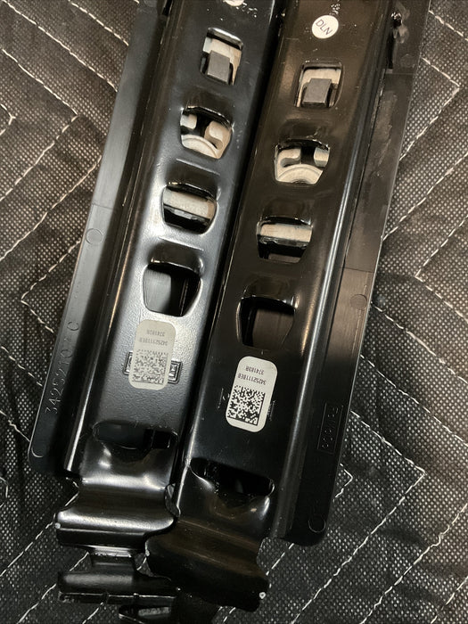 2019 FORD F350 PLATINUM DIESEL FRONT LEFT RIGHT SEAT BELT ADJUSTER BLACK SET OEM